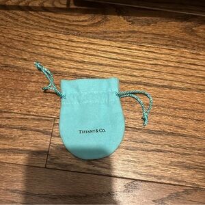 Tiffany & Co drawstring pouch .